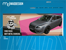 Tablet Screenshot of maddesign.hu